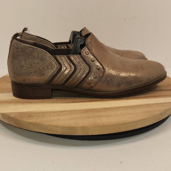 Clarks Women's Trish Bell Bootie Size 9M Copper Color - Picture 1 of 11